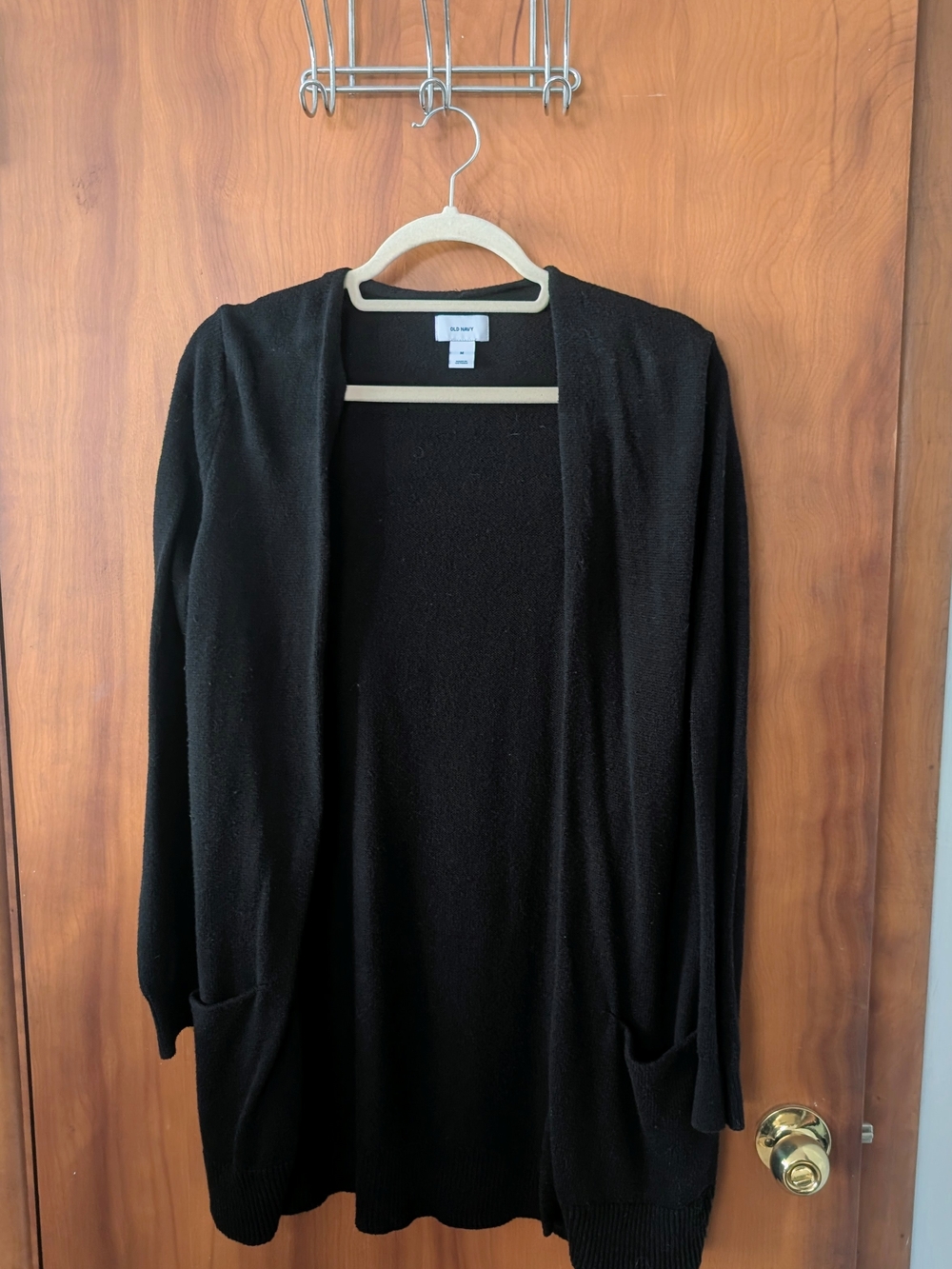 Old Navy Black Open-Front Women's Cardigan Sweater